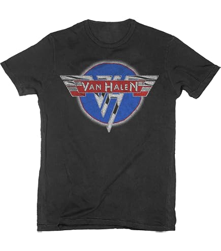 Amazon.com: Men's Van Halen 84 Tour Long Sleeve Small Navy Blue