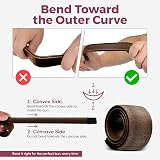 Andlane Hair Bun Maker French Twist Fold Wrap Snap Women Brown Light Brown 2 view 2