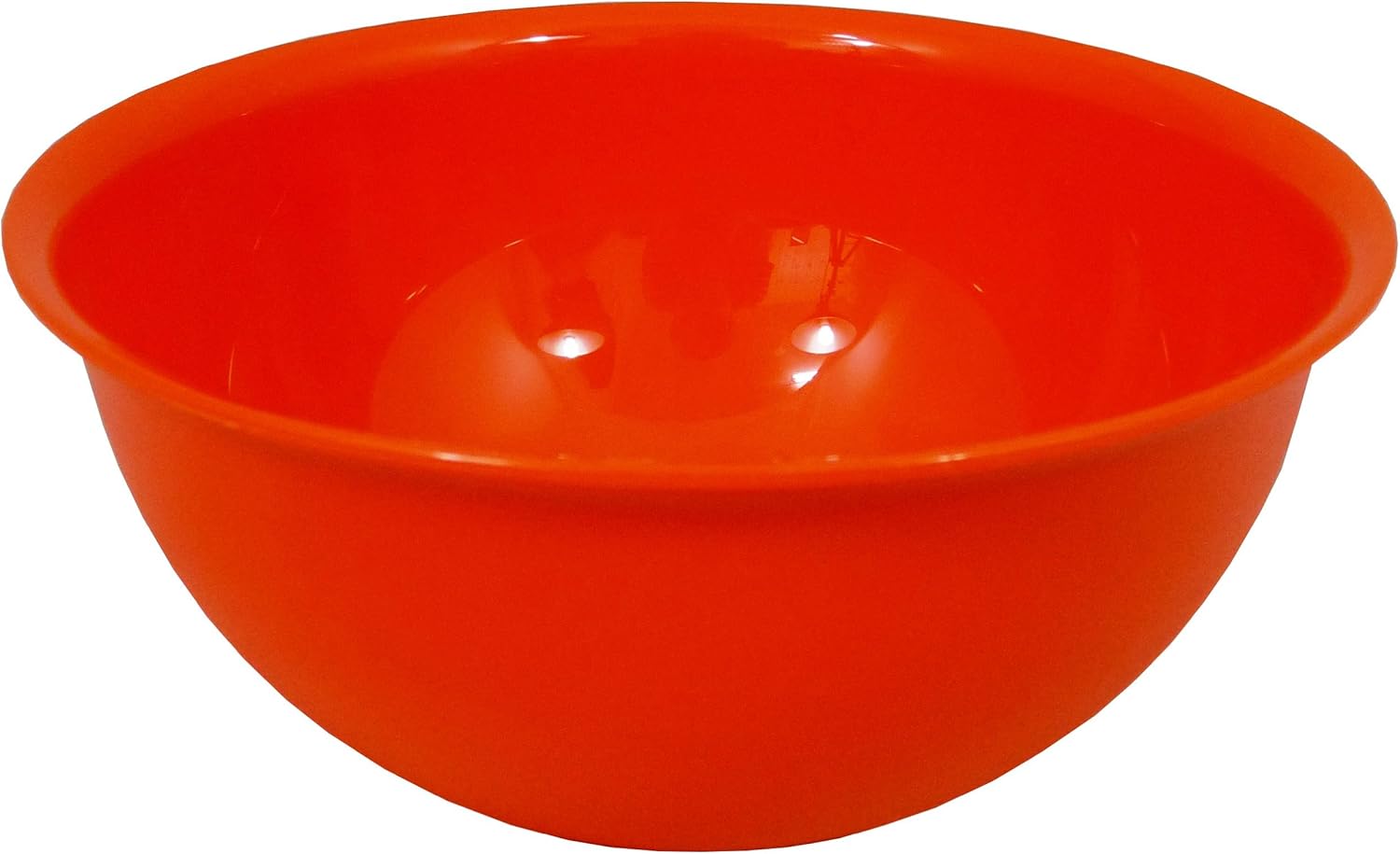 Quality Plastic Extra Large 3 Litre Orange Mixing Salad Bowl Amazon.co