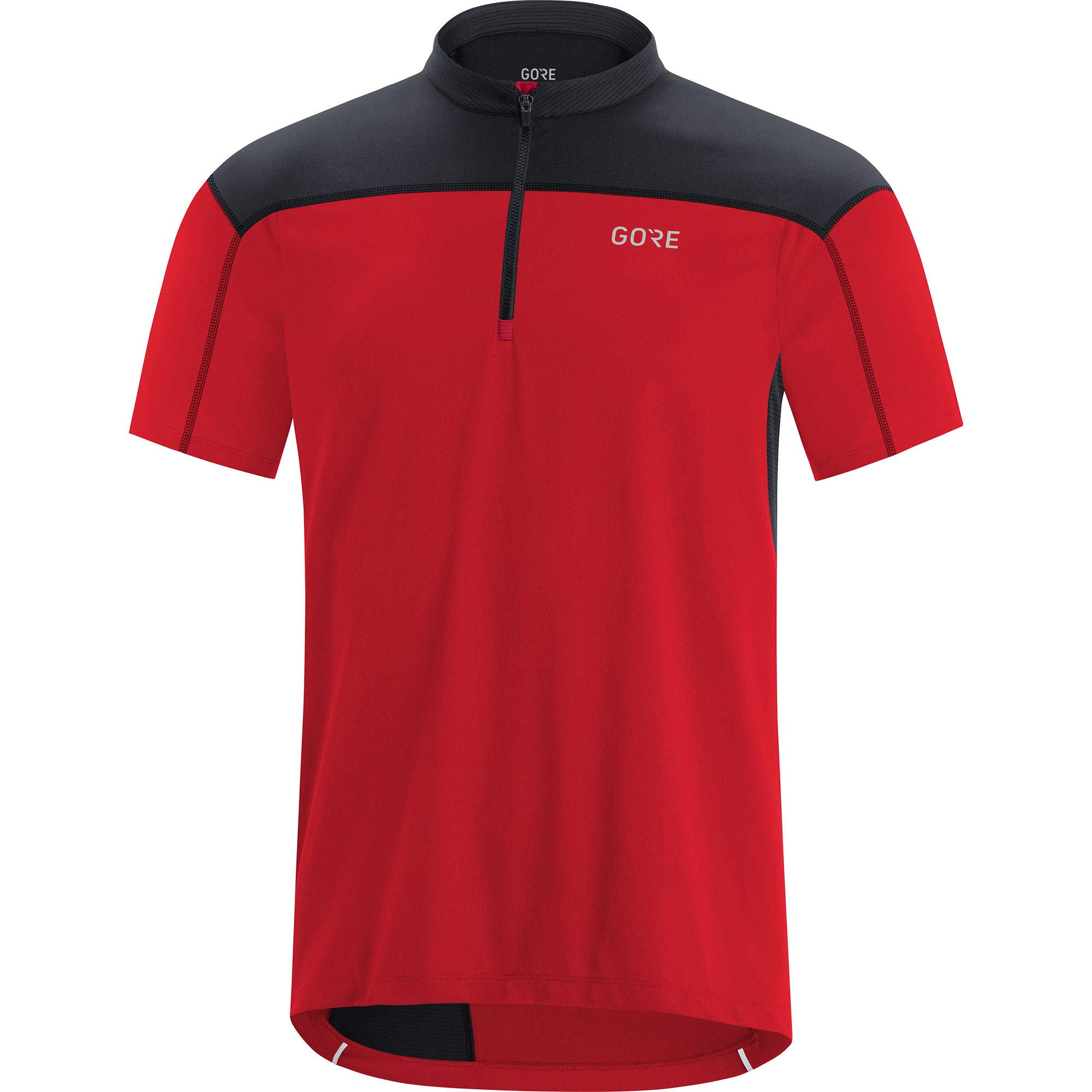 GORE WEAR Men's C3 Zip Jersey, red/Black, XL