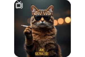 Cat Boss Screensaver – Funny Office Cat for Fire TV