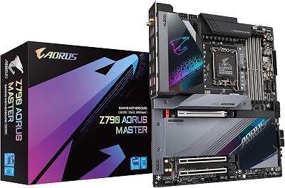 Gigabyte Z790 AORUS Master LGA 1700 DDR5 PCIe 5.0 WiFi 6E 10GbE EATX Motherboard