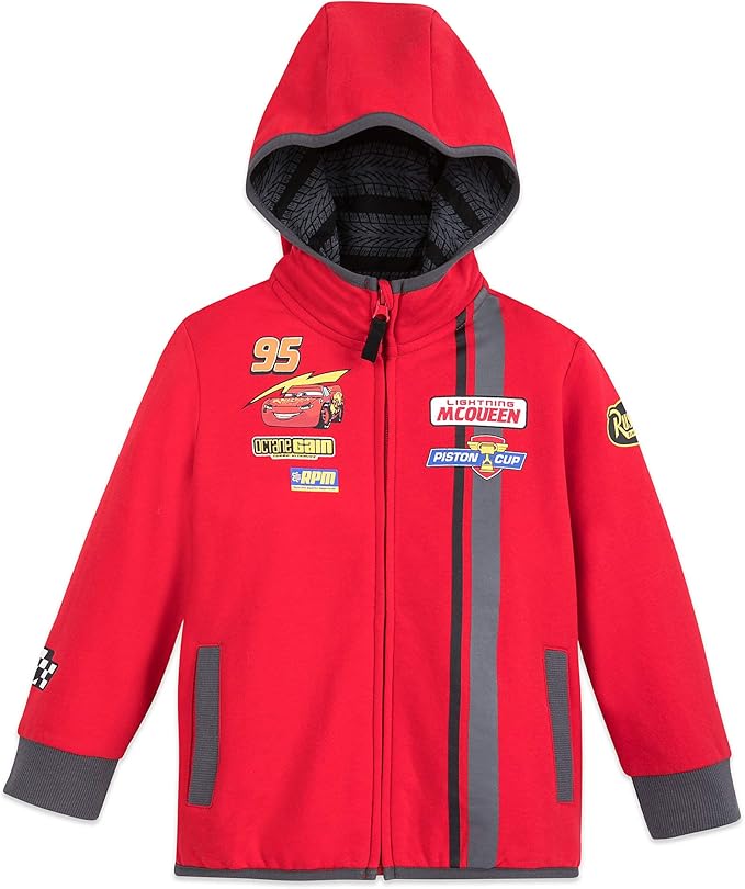 Disney Lightning McQueen ZipUp Hoodie for Kids Multi