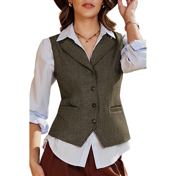 Amazon.com: ELLEVEN Vest Tops for Women Business Casual Outfits
