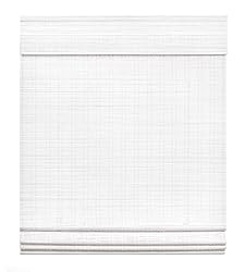 LazBlinds Cordless Bamboo Roman Shades, Light
