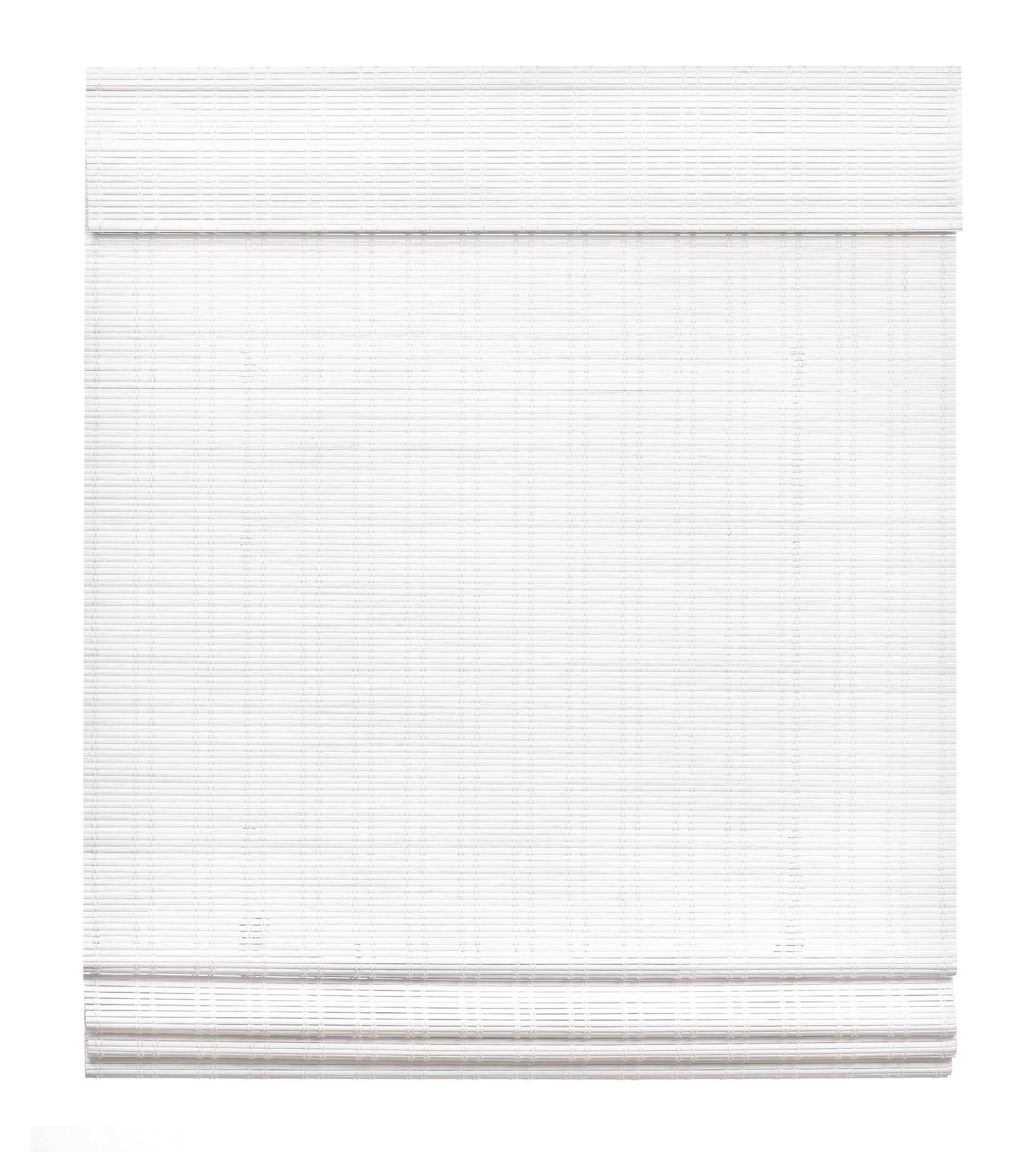LazBlinds Cordless Bamboo Roman Shades, Light