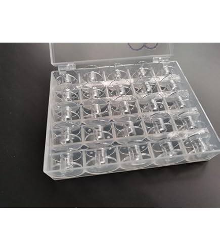 25 Bobine Di Plastica Per Singer Heavy Duty 44S - Foto 8