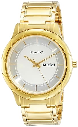 Wedding Collection Analog White Dial Mens Watch - 7125YM03