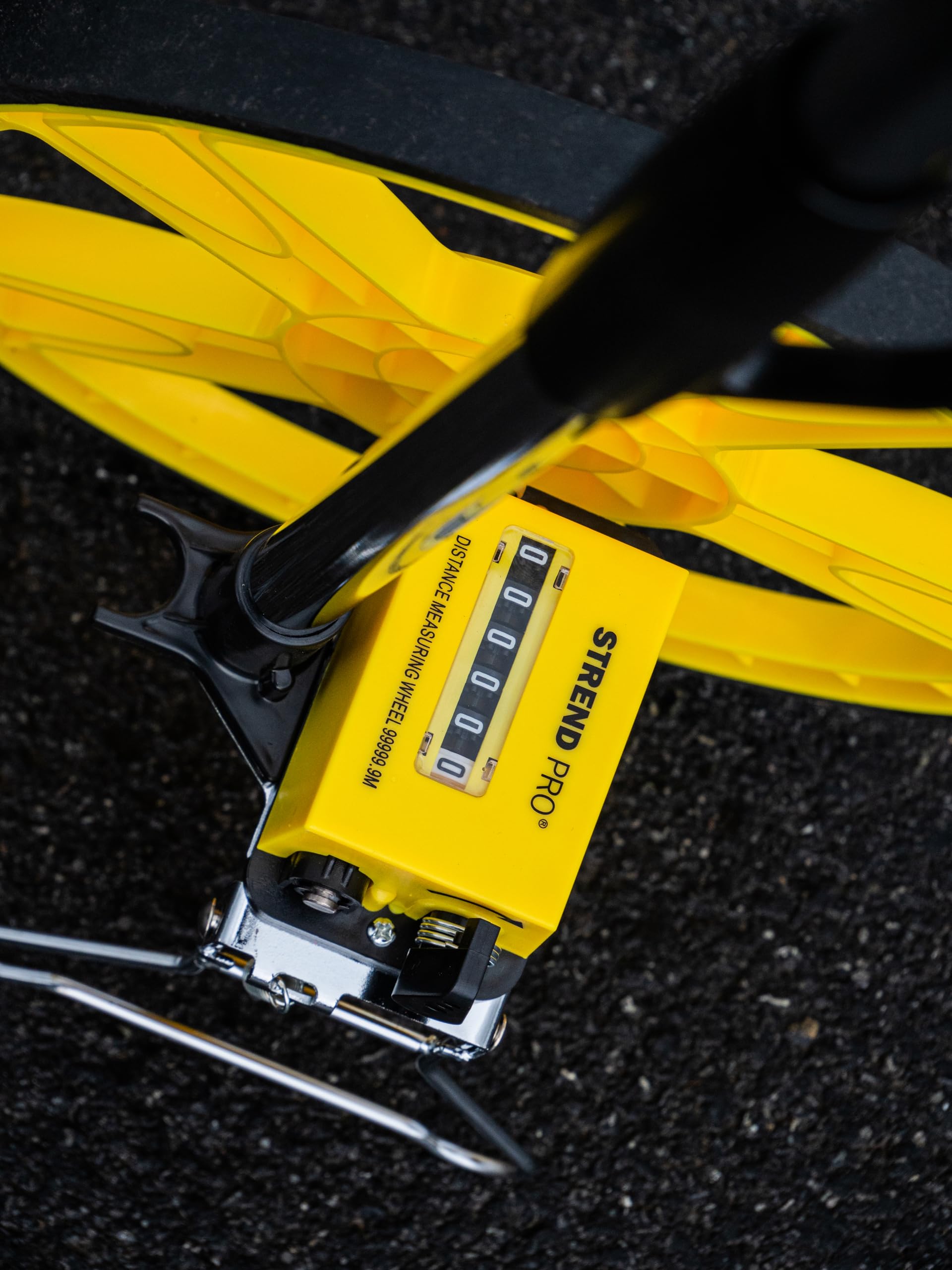 STREND PRO Entfernungstrecken Messrad 0-9999 meter | Messrad Meterzähler zur genauen Messung von Linien, Flächen, Messgerät Entfernung, Messwerkzeug… 5
