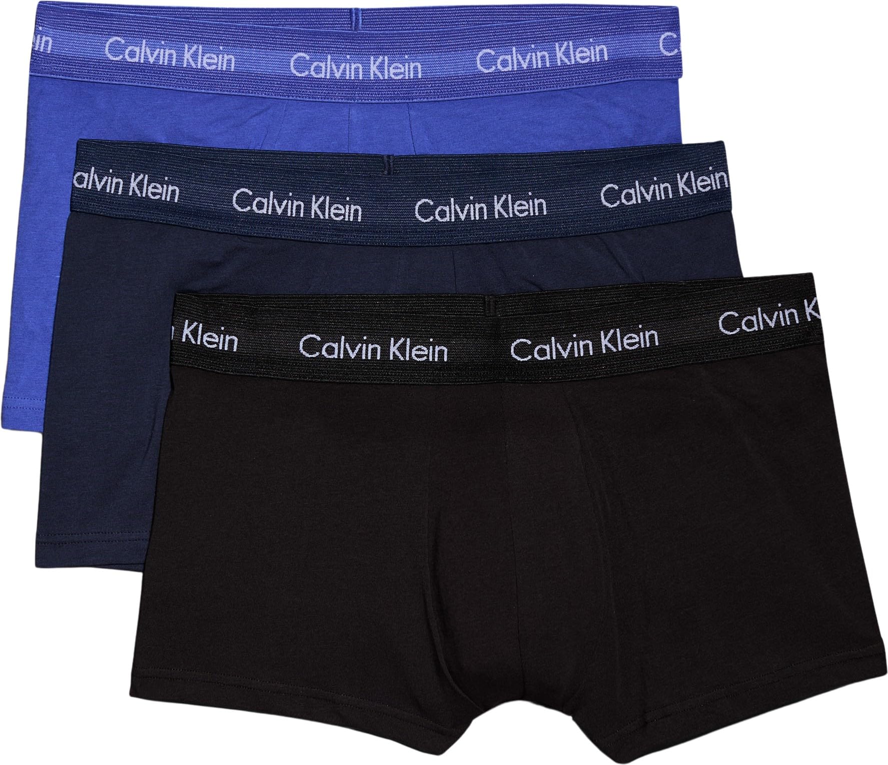 Calvin Klein Herren 3er Pack Boxershorts Low Rise Trunks Unterwäsche