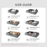 Bedsure Extra Large Dog Sofa Bed Orthopedic Waterproof 106x80x16cm view 4