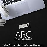 Integral 64GB USB 2.0 Flash Drive Arc Metal Casing Keyring Capless Memory Stick view 7