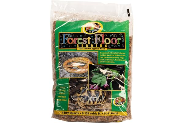 Zoo Med Laboratories CM4 Forest Floor Bedding, 4 Quarts