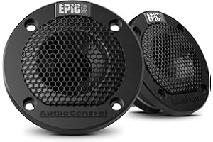 AudioControl EPICPRO3NT Epic PRO Series 3" Car Audio Neodymium Tweeters, 140 Watt RMS/180 Watt Max, 4 Ohm, High SPL, Street L