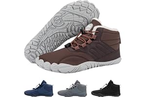 Hike Footwear Caspar Pro HF - Non-slip and Healthy Comfortable Winter Barefoot Shoes Provide Warmth and Support, Natural Walking Boots For Women Men