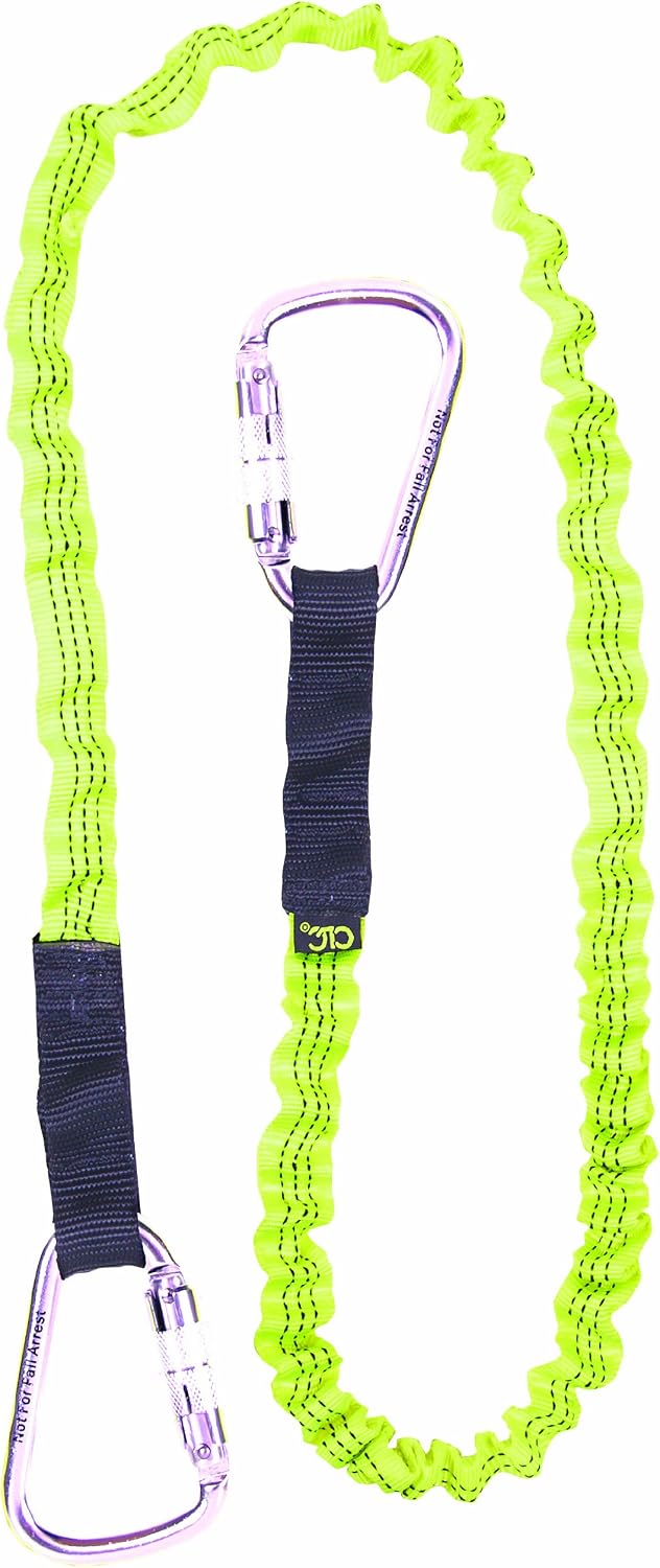 Custom Leathercraft 1035 58-78-Inch Structure Lanyard, Multicolor, Dual Carabiner