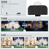 NATPOW Security Lights Outdoor Motion Sensor 100W 11000LM 2 Pack view 3