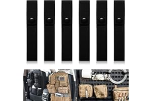 Demearly Tactical Gear Accessories Molle System Strap Clip for Backpack, Vest, Bags