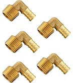 thumbnail image 2 of 🔧 1-1/4" Pex Crimp Male Pipe Thread (MPT) Fittings - Lead Free! (Bag Of 4) - UPC 689807264725 2 of 6