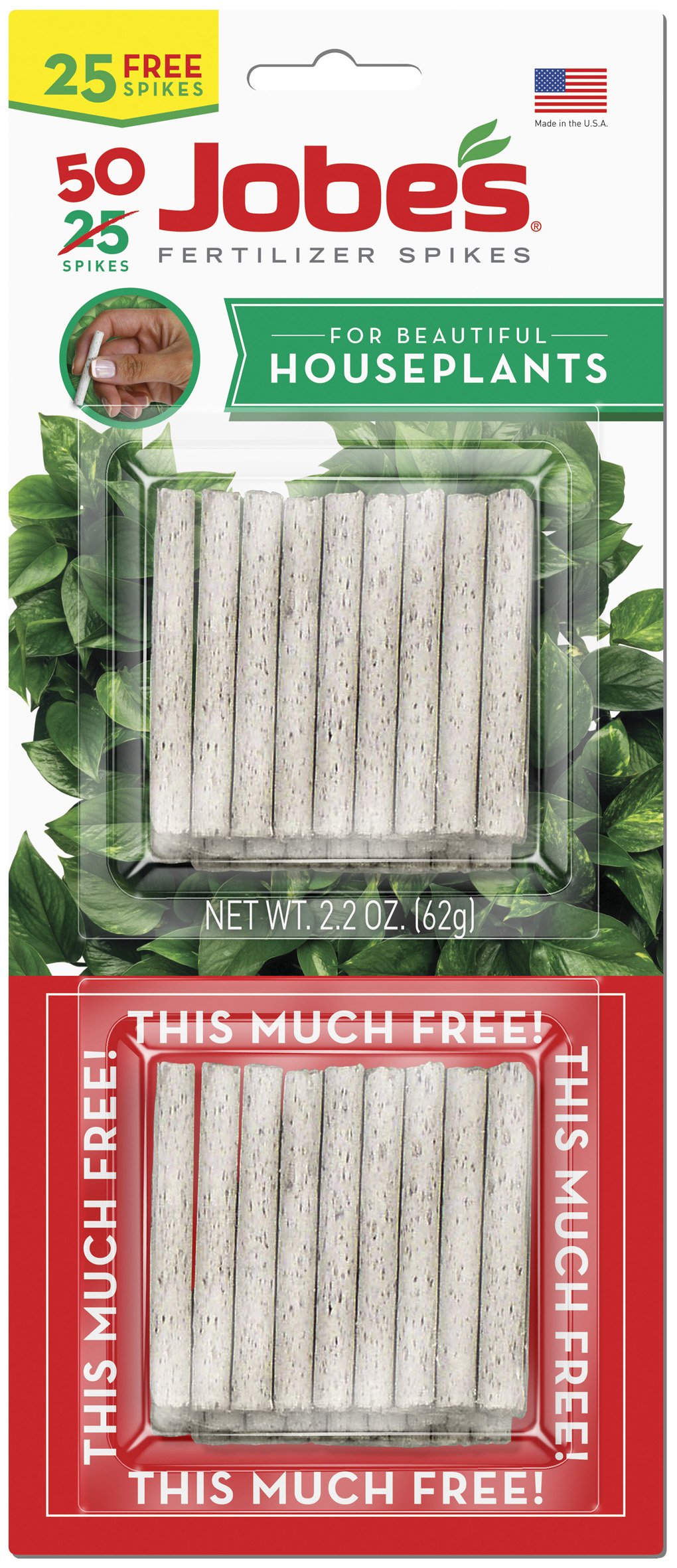 Jobe’s Fertilizer Spikes for All Indoor Houseplants 1345 Jobe’s Fertilizer Spikes for All Indoor Houseplants 1345