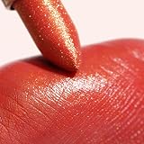 Oulac Coral Red Shimmer Lipstick Infinity Moisture vegan clean beauty Sunrise view 4