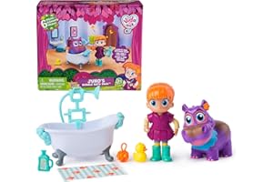 Vida the Vet, Juno’s Bubble Bath Pack with Vida & Color Changing Juno Action Figure & Doctor Kit Accessories, Kids Toys for Girls & Boys Ages 3 and up