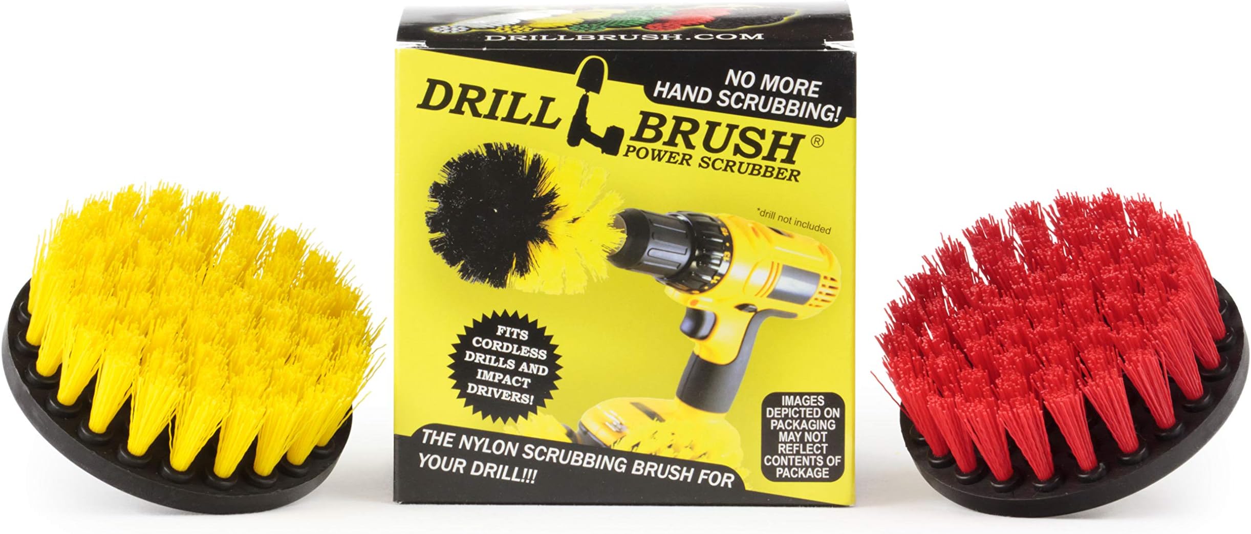 Bathroom Accessories - Shower Curtain - Bath Mat - Drill Brush - Spin Brush Scrub Kit - Grout Cleaner - Concrete Bird Bath, Benches, Statuary - Hard Water, Calcium, Mineral Deposits, Soap Scum, Rust