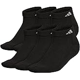adidas womens Women's Athletic Cushioned 6-pack Low Cut