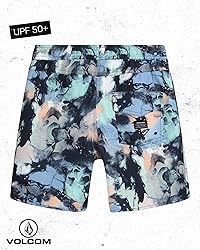 Volcom Boys' Swim Trunks - UPF 50+ Bathing Suit