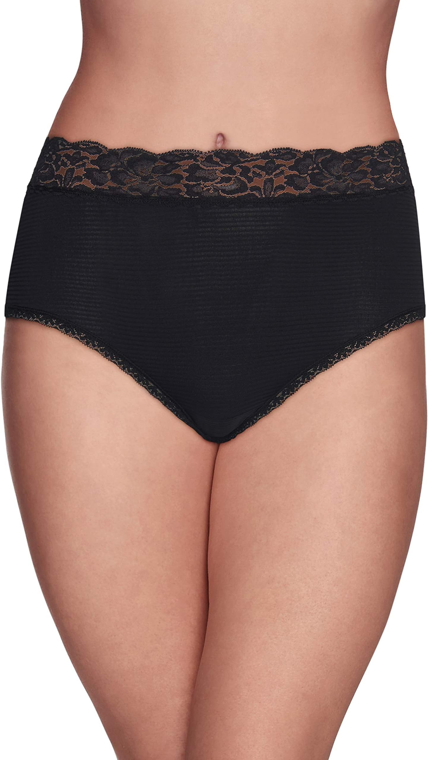 Vanity FairWomen’s Flattering Lace Panties: Lightweight & Silky with Superior Stretch