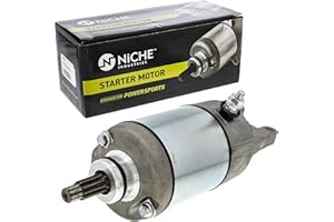 NICHE Starter Motor Assembly 31200-HA0-773 High Torque for Honda Big Red Recon 250 FourTrax 300 TRX300 TRX300FW