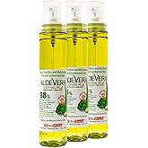 BioMiracle Aloe Vera Soothing Mist Soothing Mist with 9 Natural Plant Extracts, Deep Hydration Spray Bottle - 3 Pack