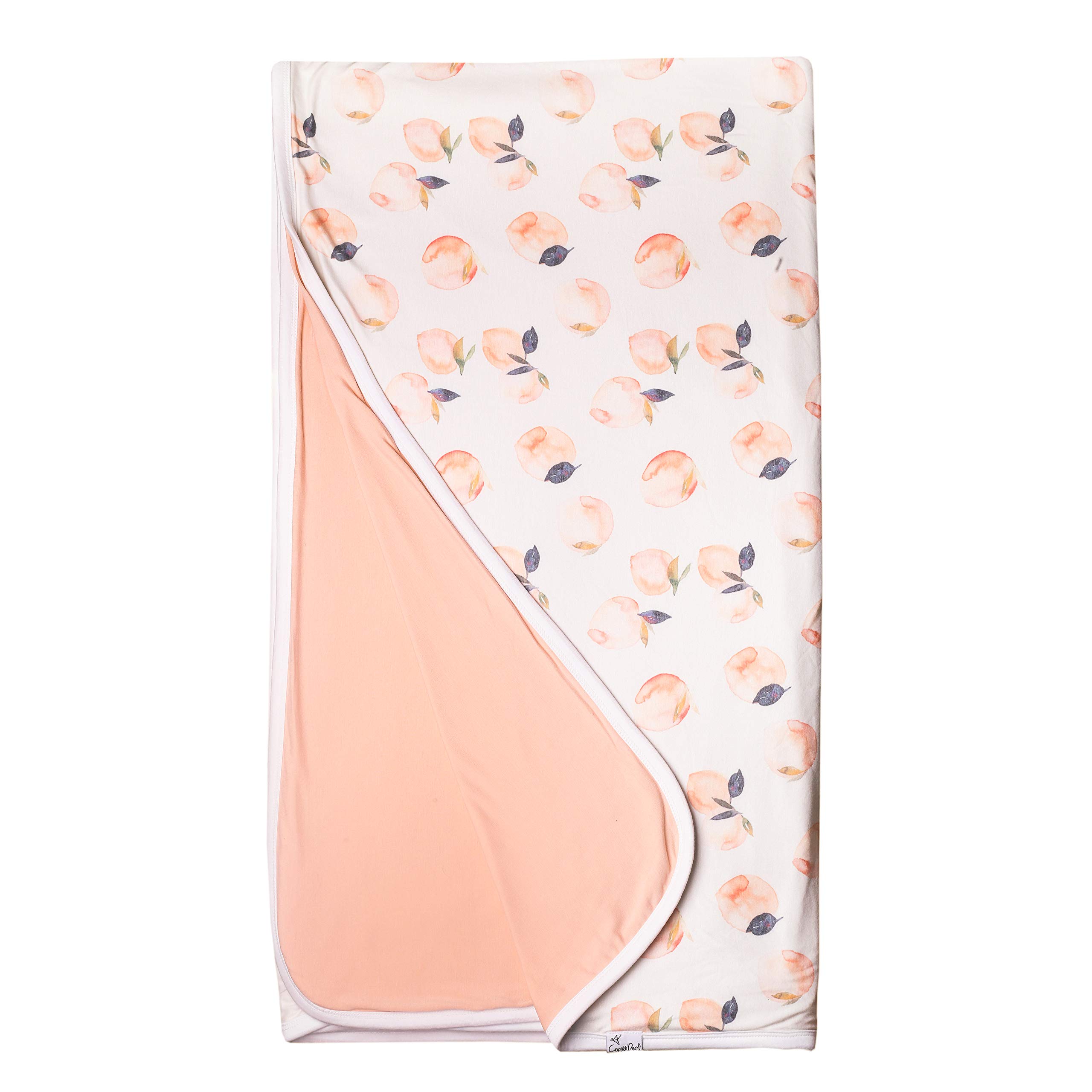 Copper Pearl Jumbo Premium Knit 3 Layer Stretchy Throw Blanket "Caroline"