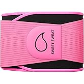 Sports Research® Sweet Sweat Waist Trimmer Pro Series - Shapewear Fitness Belt w/Adjustable Straps for a Tighter Support
