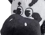 Petface Farmyard Buddies Noodle Cow Plush Dog Toy with Squeaker view 3