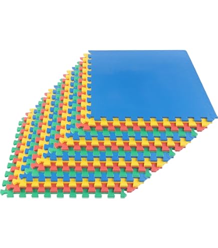 sofhu mat 12 siromani session ソフマット Amazon.com: EVA Foam Mat Tiles 12-Pack - 48 SQ FT