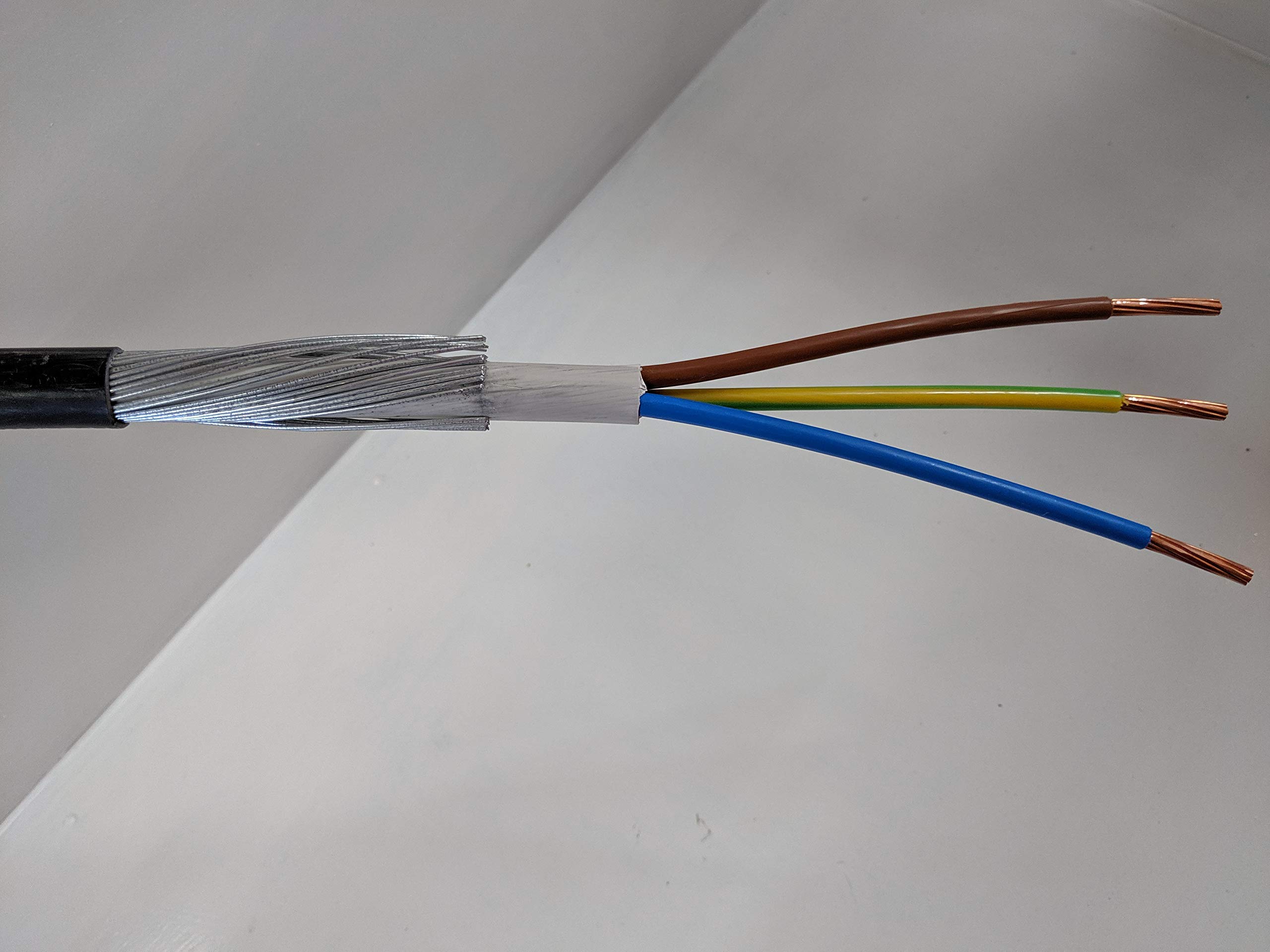 1.5MM 3 CORE SWA ARMOURED CABLE 10 METERS 6943X