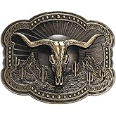 TYWestyles Western Cowboy Belt Buckle for Men women