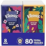 Kleenex On-The-Go Facial Tissues, 8 On-The-Go