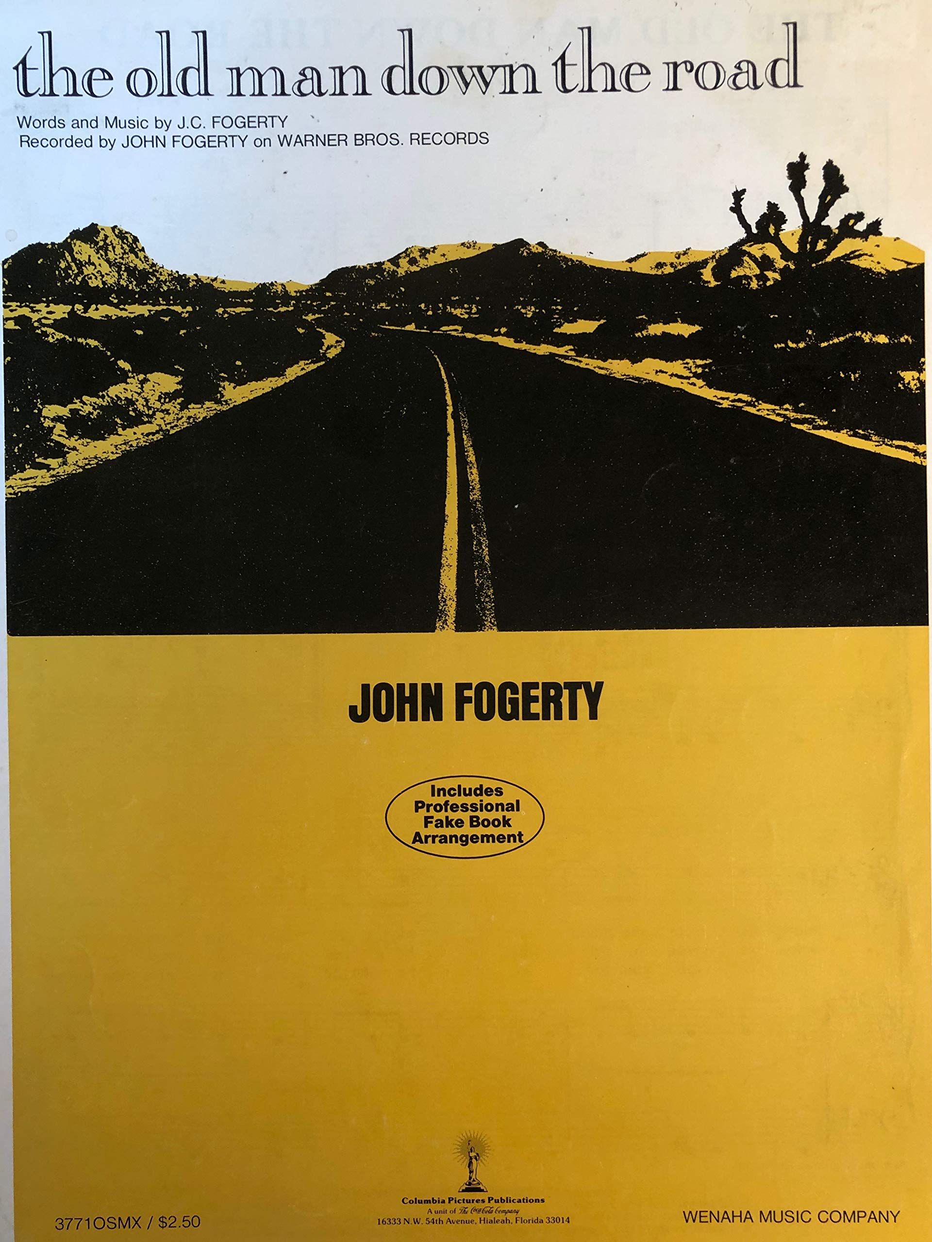 The Old Man Down The Road Words And Music By J C Fogerty Amazon Com Books