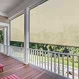 SunnyRoyal Patio Shades Roll Up Outdoor Exterior
