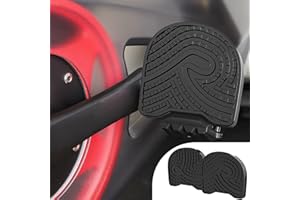 PELOFAMILY Pedals for Regular Shoes Compatible with Peloton Bike & Bike Plus, Pedal Converter Replacement Extra Large, Non-Slip Flat Platform Clipless Adapter, Accessories for Exercise & Stationary Bicycle