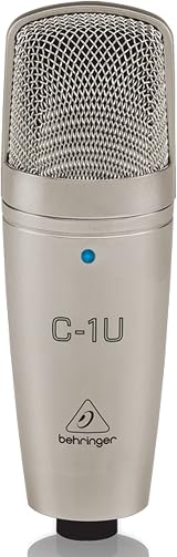 Behringer C-1U Studio Condenser Microphone with USB Interface view 1