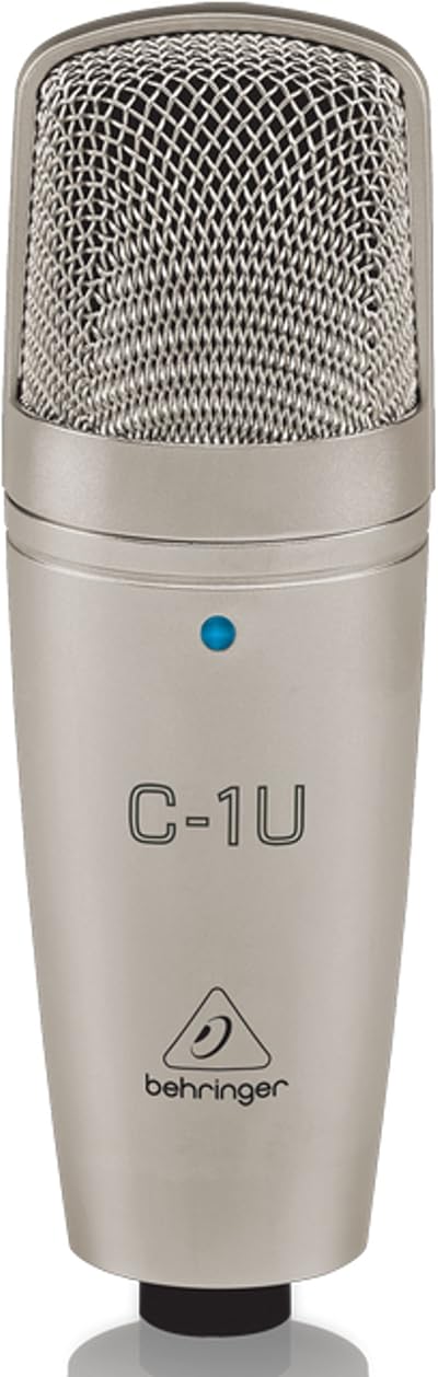Behringer C-1U Studio Condenser Microphone with USB Interface