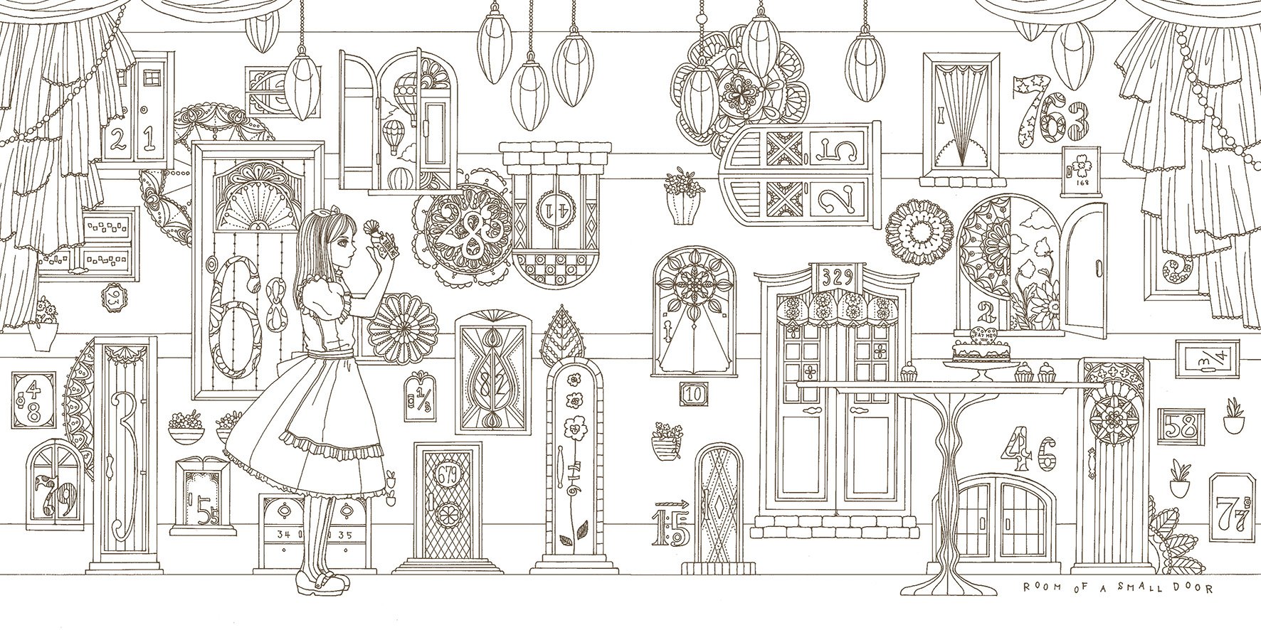 おしゃれな塗り絵book アリスの不思議かわいい物語 手塚 ユミコ 本 通販 Amazon