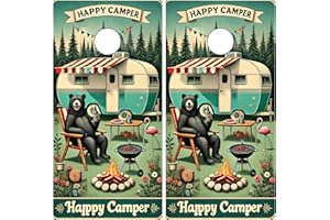 24 * 48in Cornhole Board Wrap Decal Corn Holes Game Board Bag Toss Skin Decal Wrap Corn Hole Board Skins Stickers Cover for O