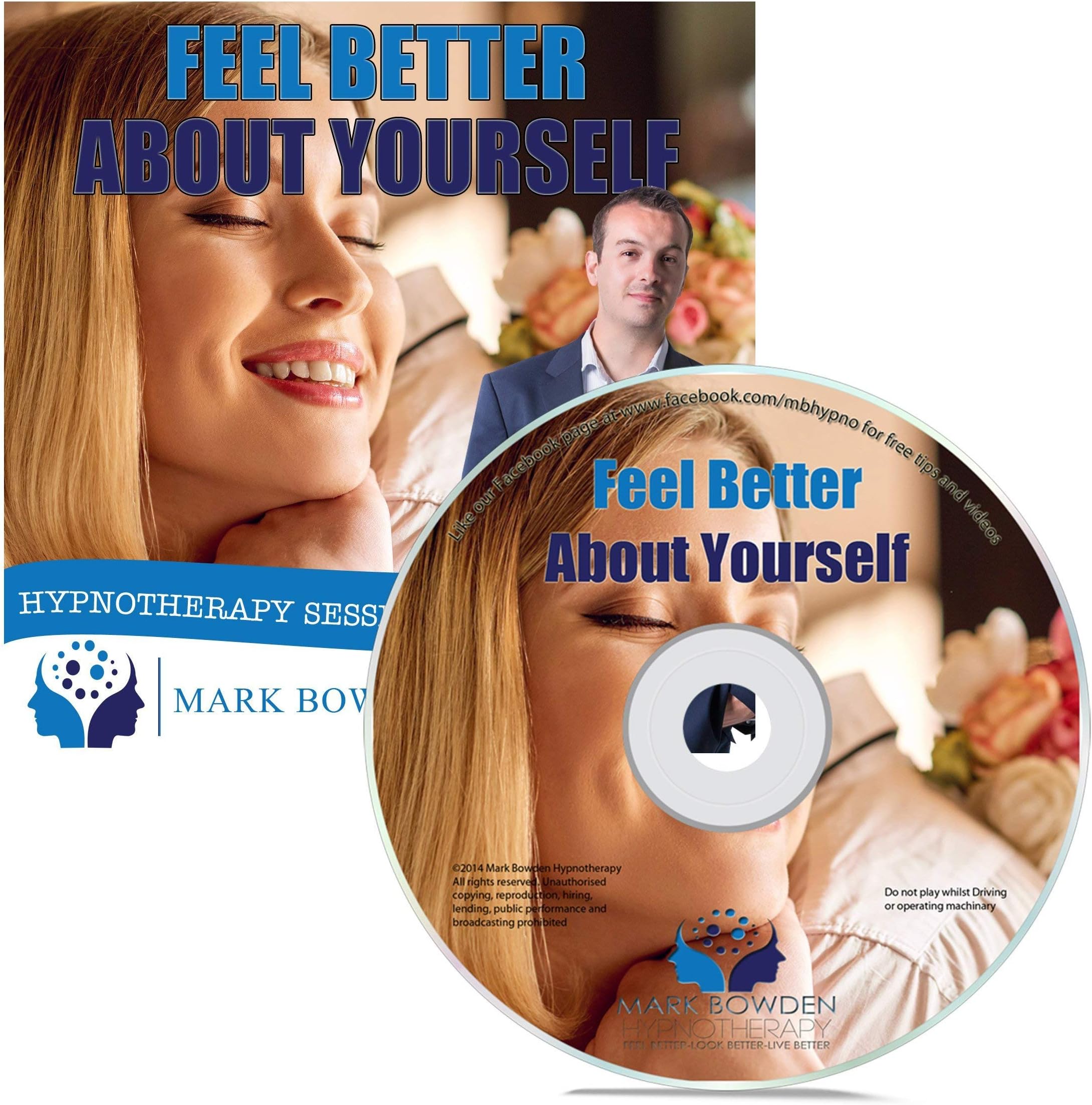 Feel Better About Yourself Self Hypnosis CD / MP3 and APP (3 IN 1 PURCHASE!) - Boost Your Self Esteem hypnosis and self Confidence hypnosis with the Power of Hypnotherapy