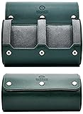 2 Watch Travel Case for Men- Watch Roll Holder and