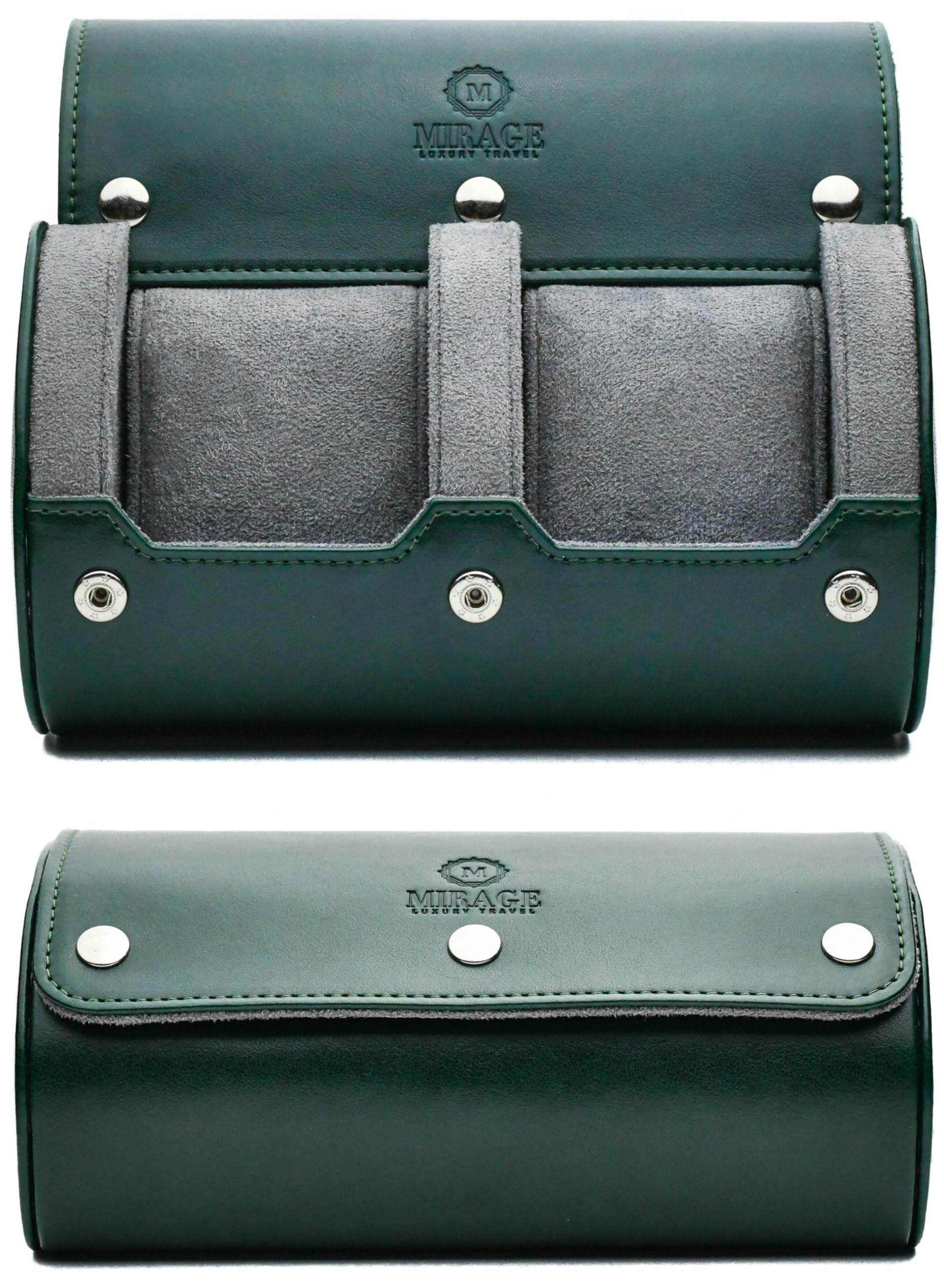 Watch Case for Men - Watch Roll Travel Case - Storage Organizer and Display - Mirage Watch Roll Case…