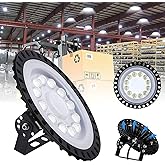 chunnuan UFO LED High Bay Lights 50W,Super Bright 5000LM High Bay LED Shop Lights,6500K Daylight High Bay LED Lights,Waterpro